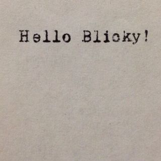 Blickensderfer typewriter ink roller,  Hand Made To Order 2