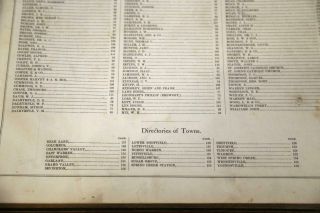 1868 RARE ANTIQUE HOWDEN & ODBERT ' S ATLAS OF WARREN COUNTY - PENNSYLVANIA 12