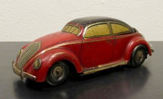 1946 CKO Kellerman Cabrio 358 Germany Tin Litho Clockwork KDF Volkswagen Rare 12