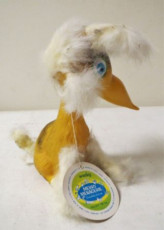 Vintage 1968 DR.  SEUSS POYNTER PRODUCTS MERRY MENAGERIE Yellow Bird NM WITH TAG 2