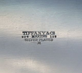 Antique c1930 Tiffany & Co Silver Plate 24 