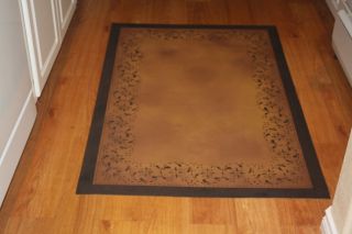 Floorcloth 6 ' X9 ',  