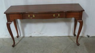 Harden One Drawer Sofa Table Console Cherry