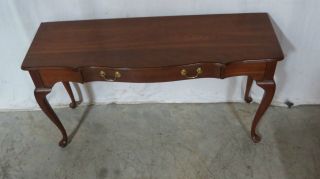 Harden One Drawer Sofa Table Console Cherry 2