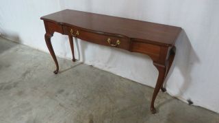 Harden One Drawer Sofa Table Console Cherry 3