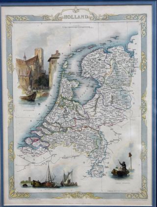 Antique Map Of 