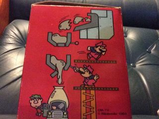 VINTAGE Mario ' s Cement Factory Tabletop Game & Watch, 9