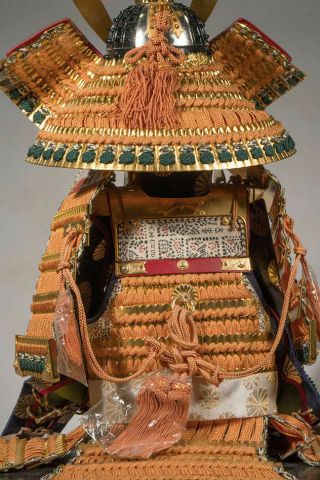 Japanese Samurai Yoroi Gogatsu Ningyo Doll Kyoto Tall 90Cm/36 inches 6