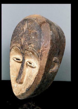 Old Tribal Kwele Mask - - Gabon BN 14 3