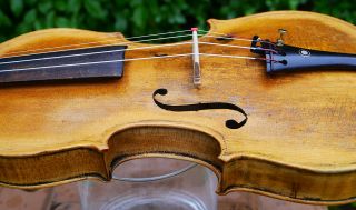 FINE,  rare ITALIAN old,  antique 4/4 school violin - PLAYABLE 7