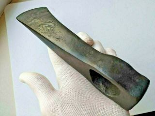 Ancient battle ax iron,  Kievan Rus - Vikings 9 - 12 century AD,  Museum piece Big 2