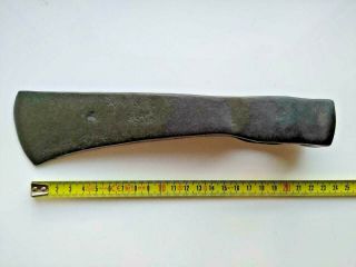 Ancient battle ax iron,  Kievan Rus - Vikings 9 - 12 century AD,  Museum piece Big 9