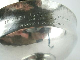 William Waldo Dodge Jr.  Hand Wrought Sterling Silver Bowl 6