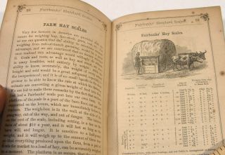 ANTIQUE 1870 ' S FAIRBANKS SCALE ILLUST ADVERTISING BOOKLET RAILROAD PLATFORM COAL 12