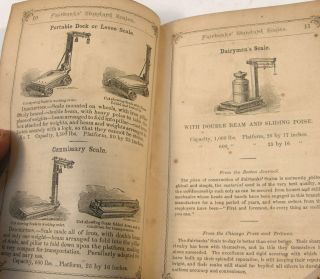 ANTIQUE 1870 ' S FAIRBANKS SCALE ILLUST ADVERTISING BOOKLET RAILROAD PLATFORM COAL 6