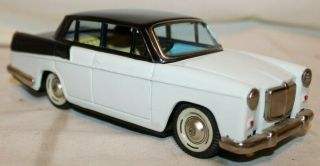 1960 ' s Vtg Bandai Japan MG MAGNETTE SEDAN Tin Friction British Toy Car 6