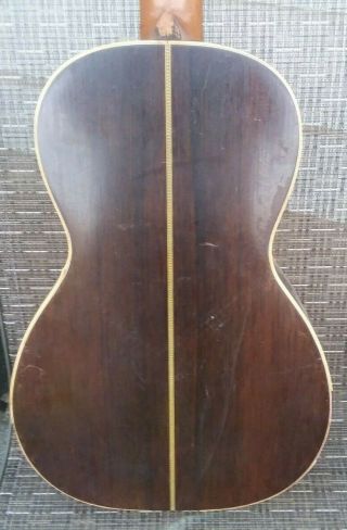 Vintage George Washburn Model Parlor Guitar Parts 3