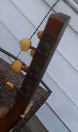 Vintage George Washburn Model Parlor Guitar Parts 7