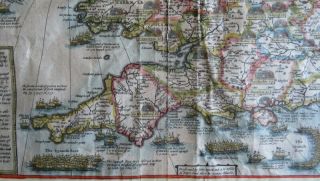 JOHN SPEED MAP c1627 INVASIONS ENGLAND & IRELAND Engraved ARMADA Civil Wars 7