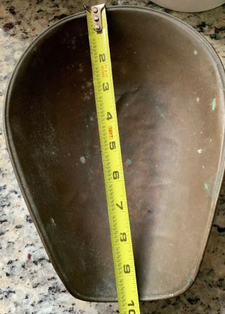 Vintage Brass Scale Tray Pan Scoop Bin General or Hardware Store Weighing 5