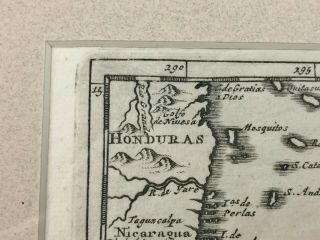 Pieter van der Aa Framed Map 1700s Venezuela South America Panama Colonial Spain 8
