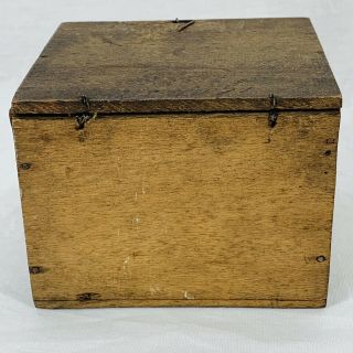 Exposition Universelle Paris 1900 Antique Wood Box Conte Crayon Inventor 4 