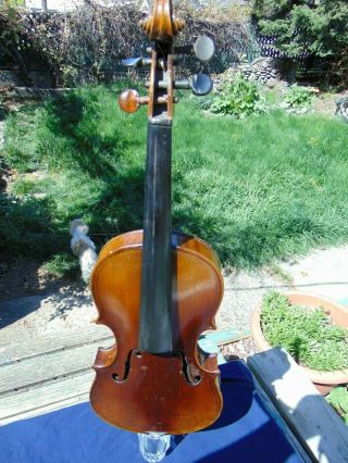 , Well Constructed,  Double Purfling,  Fully Blocked Full Size Violin