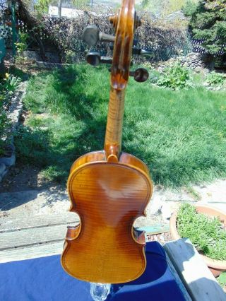 , WELL CONSTRUCTED,  DOUBLE PURFLING,  FULLY BLOCKED FULL SIZE VIOLIN 2