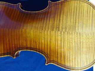 , WELL CONSTRUCTED,  DOUBLE PURFLING,  FULLY BLOCKED FULL SIZE VIOLIN 4