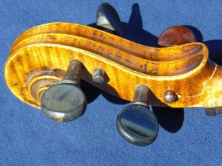 , WELL CONSTRUCTED,  DOUBLE PURFLING,  FULLY BLOCKED FULL SIZE VIOLIN 5