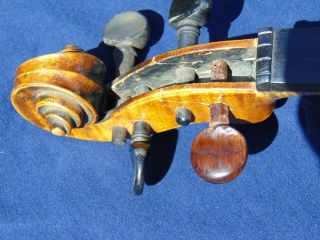 , WELL CONSTRUCTED,  DOUBLE PURFLING,  FULLY BLOCKED FULL SIZE VIOLIN 6