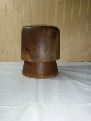 Antique Hat Making Wood Mold Block Form Millinery Store Display 11