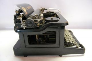Antique Typewriter L.  C.  Smith & Bros 1920 ' s - 30 ' s Desktop Ink 2
