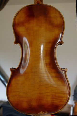 Antique Czech Violin C.  1930 Ready To Play,  Very Good Sound