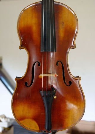 Antique Czech Violin c.  1930 Ready to play,  very good sound 2