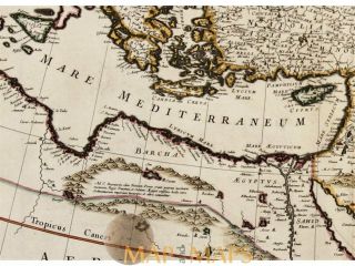 Turcicum Imperium antique map Persia Arabia Frederick de Wit 1670 3