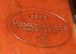 Henkel Harris Mahogany Corner Cabinet. 3