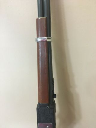 Vintage Toy Cap Gun 1950 ' s Winchester Saddle Gun 544 and box 11