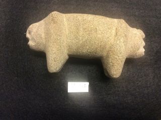 (gd - Xa) Pre - Columbian Southern Arawak Stone Animal Ca.  300bc - 600ad