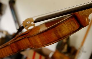 Violin lab.  Carlo Antonio Teftore Milano 1740 Grafted scroll,  playable 10