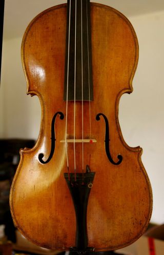 Violin lab.  Carlo Antonio Teftore Milano 1740 Grafted scroll,  playable 2