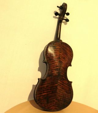 VIOLIN -,  Old Violin,  ITALY,  Label Joseph???? Cremonae 17,  4/4? - back 35,  6 3