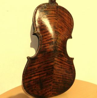 VIOLIN -,  Old Violin,  ITALY,  Label Joseph???? Cremonae 17,  4/4? - back 35,  6 4