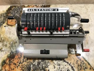Vintage Multator - 4 Adding Machine Haverhill’s