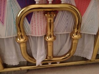 Antique brass bed 4