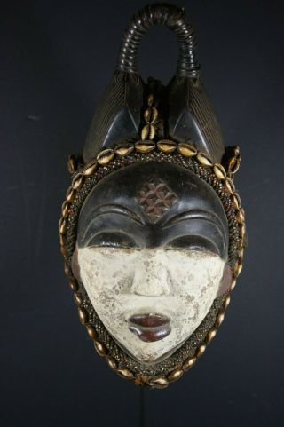 African Okuyi helmet mask - PUNU - Gabon,  TRIBAL ART,  AFRICAN ART 4