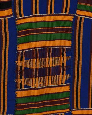 Kente Handwoven Cloth Asante Ghana African Art WAS $150.  00 3