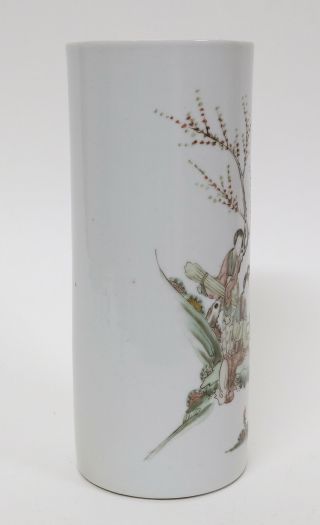Antique Chinese Porcelain Hat Stand - Cylinder Vase - Guangxu Period175 5