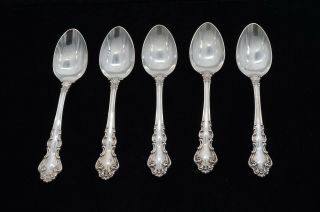 Reed & Barton Spanish Baroque Sterling 5 piece Placesettings 11