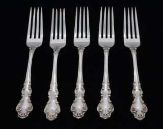 Reed & Barton Spanish Baroque Sterling 5 piece Placesettings 5
